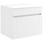 vidaXL Cabinet de Salle de Bain Mural Blanc 59 x 44 5 x 50 cm