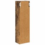 vidaXL Armoire murale de salle de bain Chêne Fumé 20 x 14 x 70 cm