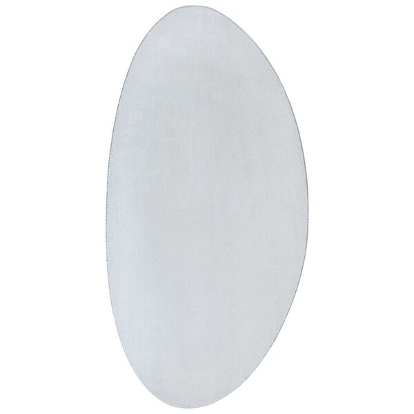 vidaXL Tapis Gris 80 x 150 cm Polyester