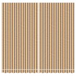 vidaXL Tissu de remplacement pour auvent rayures multicolores 4x3 5 m