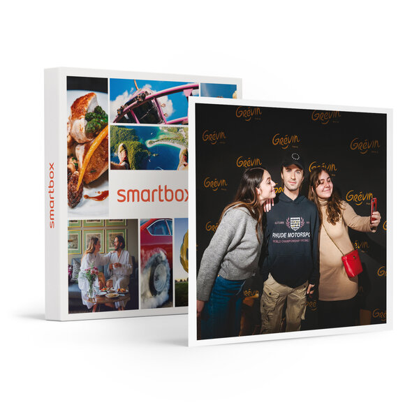 SMARTBOX - Coffret Cadeau Rencontre avec les plus grands en 2026 : 2 entrées adultes pour le musée Grévin de Paris - Multi-thèmes
