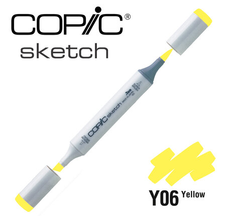 Marqueur à l'alcool Copic Sketch Y06 Yellow