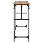 vidaXL Table console Chêne artisanal 100 x 32 x 75 cm
