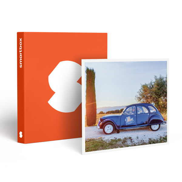SMARTBOX - Coffret Cadeau Balade romantique en 2 CV sur fond de coucher de soleil en Provence -  Sport & Aventure