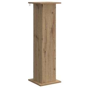 vidaXL Support de Plante Chêne artisanal 30 5 x 30 x 100 5 cm