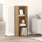 vidaXL Meuble TV chêne artisanal Bois d'ingénierie