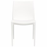 vidaXL Chaises de jardin lot de 2 blanc 50x46x80 cm polypropylène