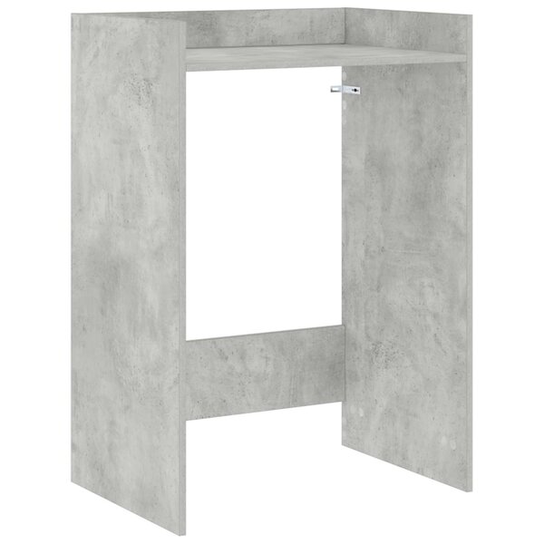 vidaXL Armoire pour machine à laver Béton 67 5 x 48 x 97 cm