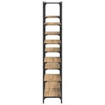 vidaXL Étagère chêne artisanal 100 x 32 x 170 cm Bois d'ingénierie