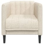 vidaXL Fauteuil lin