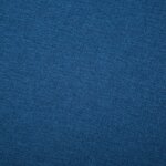 vidaXL Canapé en forme de L revêtement en tissu 186x136x79 cm bleu