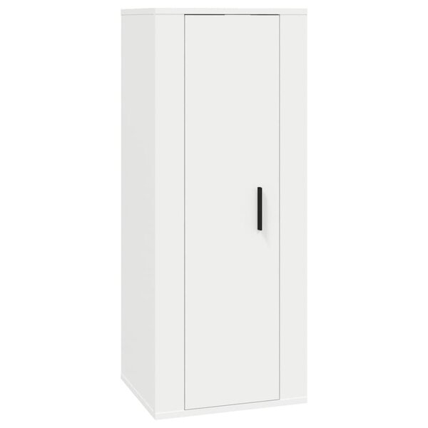 vidaXL Meuble TV mural Blanc 40x34 5x100 cm