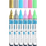 Paint-It 320 4 mm pochette 2 Multipack Épaisseurs de trait 4 mm Marqueurs acryliques SCHNEIDER