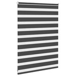 vidaXL Store zèbre noir 100x100 cm largeur du tissu 95 9 cm polyester