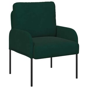 vidaXL Canapés avec coussin 55cm Vert foncé Contreplaqué