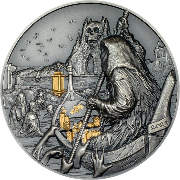 Pièce de monnaie en Argent 20 Dollars g 93.3 (3 oz) Millésime 2023 CHARON