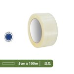 Pack and Move - Lot 12 Rouleaux Ruban Adhésif Transparent Pour Emballage Et Déménagement - 100 M - Qualité Premium