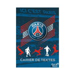 Cahier De Textes - 17x22cm - Club de Football PSG - Ici C'est Paris