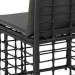 vidaXL Canapé de jardin 4 places sans accoudoir 4 Pièces