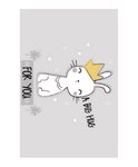 Tapis enfant Calin 80 x 150 cm - Gris
