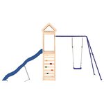 vidaXL Aire de jeux d'extérieur bois de pin massif
