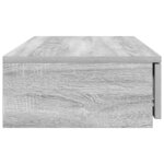 vidaXL Tiroirs de lit Gris Sonoma 100x36 5x16 5 cm Bois d'ingénierie