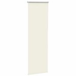 vidaXL Store enrouleur occultant blanc cassé 45x175cm largeur du tissu
