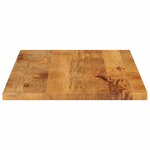vidaXL Dessus de table 120x70x3 8cm rectangulaire bois massif manguier