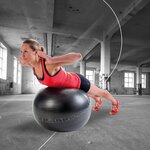 Pure2Improve Ballon d'exercice 75 cm Noir