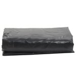 vidaXL Bâche anthracite 5x6 m 650 g/m²