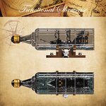 Mould King 10065 - Black Pearl - Bateau en bouteille