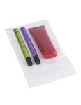 (1 paquet  1000 sacs) sachet transparent à fermeture zip 50 µ 70 x 100