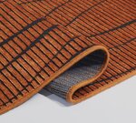 Tapis de couloir VERA Vague 80 x 150 cm - Orange