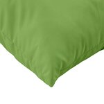 vidaXL Coussins de palette lot de 2 vert mélangé tissu