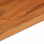 vidaXL Dessus de table 120x60x3 8cm rectangulaire bois massif d'acacia
