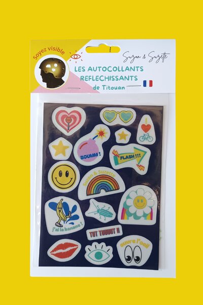 Stickers autocollants réfléchissants Fun