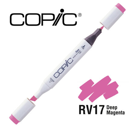 Marqueur à l'alcool Copic Marker RV17 Deep Magenta