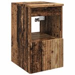 vidaXL Armoire de salle de bain Bois ancien 30 x 44 5 x 50 cm