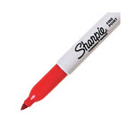 SHARPIE - 1 marqueur permanent - Rouge - Pointe Fine