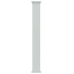 vidaXL Auvent latéral rétractable de patio 117x600 cm Crème