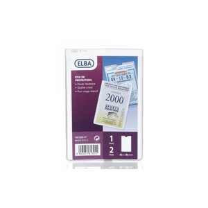 ELBA Etui de protection, PVC, 0,20 mm, 83 x 120 mm