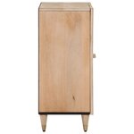 vidaXL Armoire latérale 60x33x75 cm bois massif de manguier