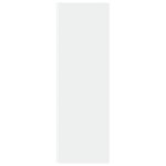 vidaXL Armoire d'angle Blanc 33x33x100 cm Bois d'ingénierie