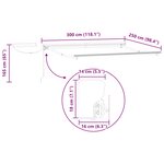 vidaXL Auvent rétractable électrique Beige et Anthracite 3 x 2 5 m