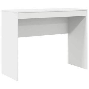 vidaXL Bureau Blanc 100 x 40 x 76 cm Bois d'ingénierie