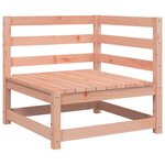 vidaXL Salon de jardin 10 Pièces bois massif sapin de douglas
