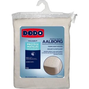Protège matelas Aalborg - Matelassé et imperméable - 160 x 200 cm