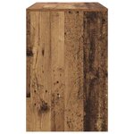 vidaXL Bureau Bois ancien 102 x 50 x 75 cm Bois d'ingénierie