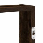 vidaXL Étagère murale chêne fumé 43x9x60 cm bois d'ingénierie