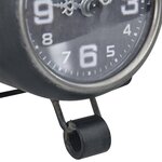 vidaXL Horloge avion Gris 41x8x17 cm Métal